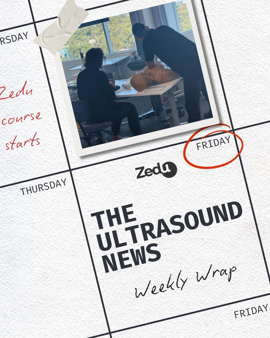 The Zedu weekly wrap - bringing together the best in free ultrasound news, views and opinions from across the internet.