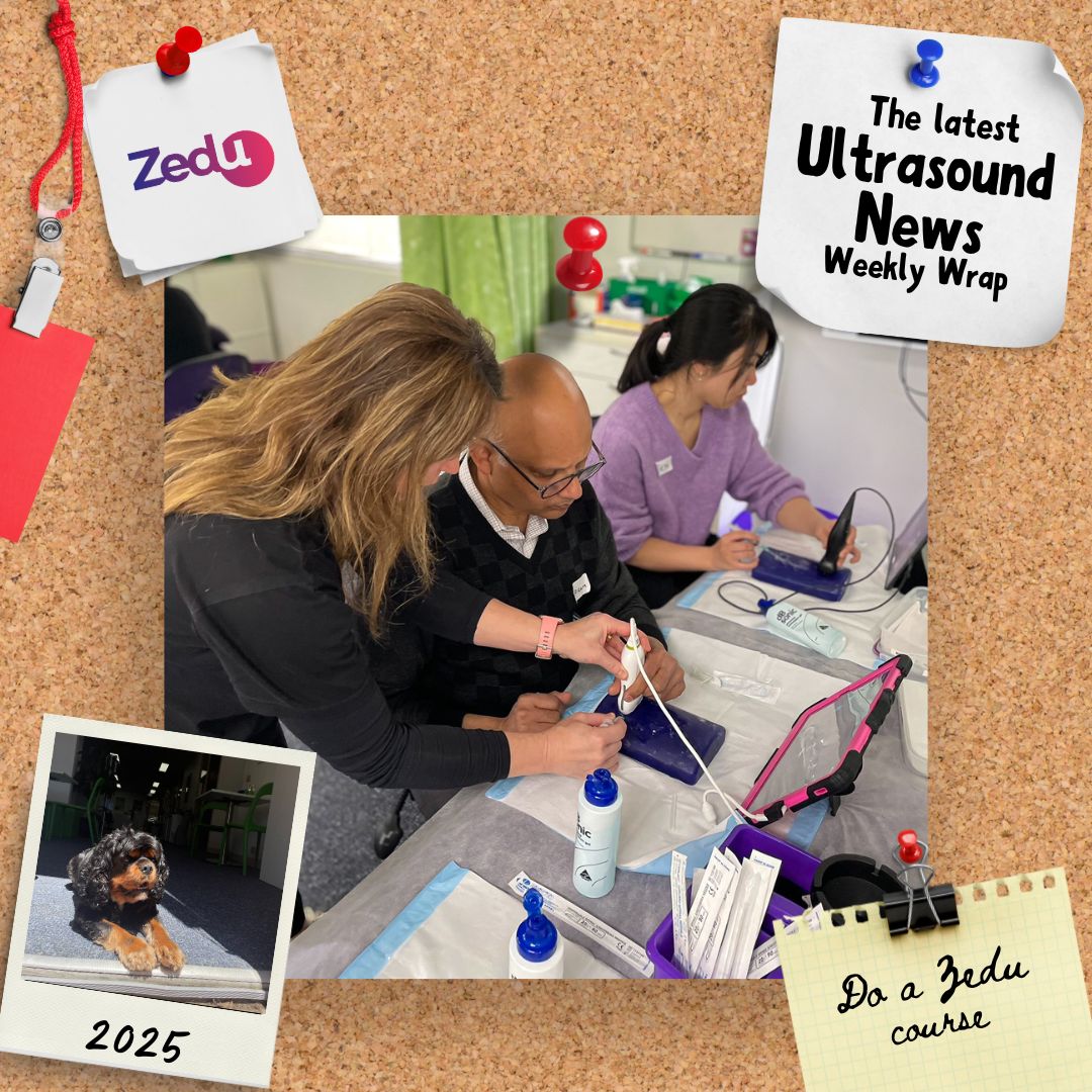 The Zedu weekly wrap - bringing together the best in free ultrasound news, views and opinions from across the internet.