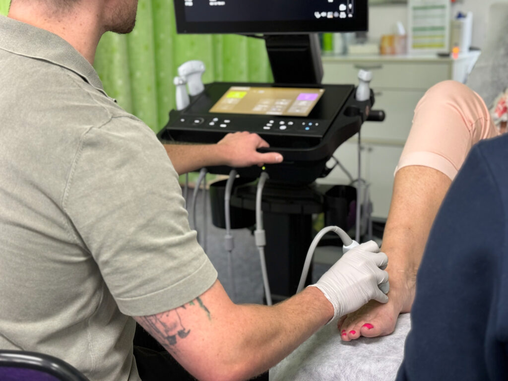 Podiatric Ultrasound: Next Level - action